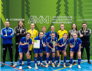 AMM: Futsal kobiet - turniej finałowy, Kraków 6.01.2024 r.